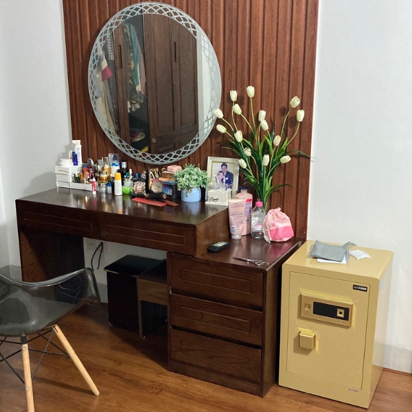 Két sắt nhập khẩu AifeiBao HK-MD-60BL khóa vân tay điện tử bền đẹp dễ sử dụng