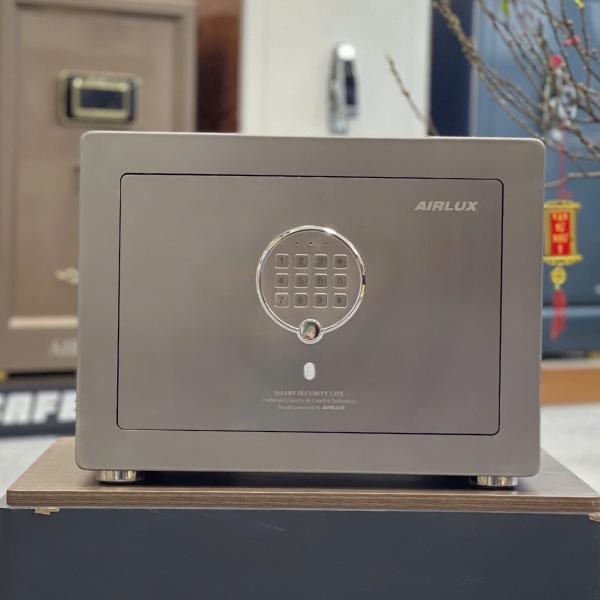 Két sắt chống cháy Nhập khẩu AIRLUX HK-35SI điện tử bền đẹp, an toàn chống cháy chống trộm