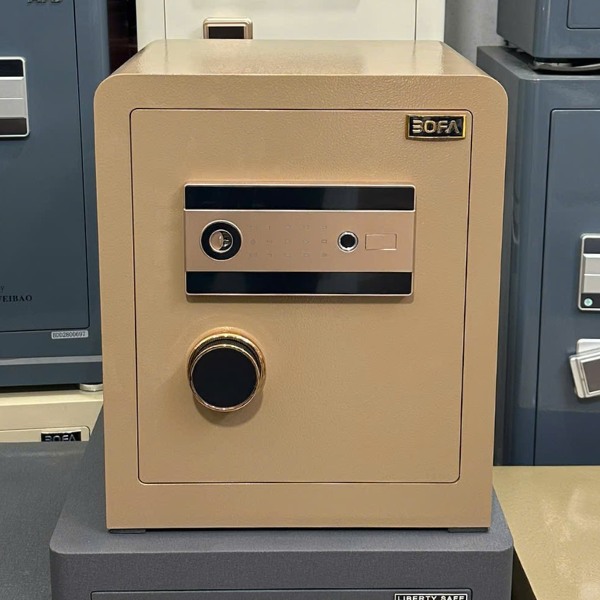 Két sắt Bofa ZB-45DY vân tay nhập khẩu cao cấp màu nâu