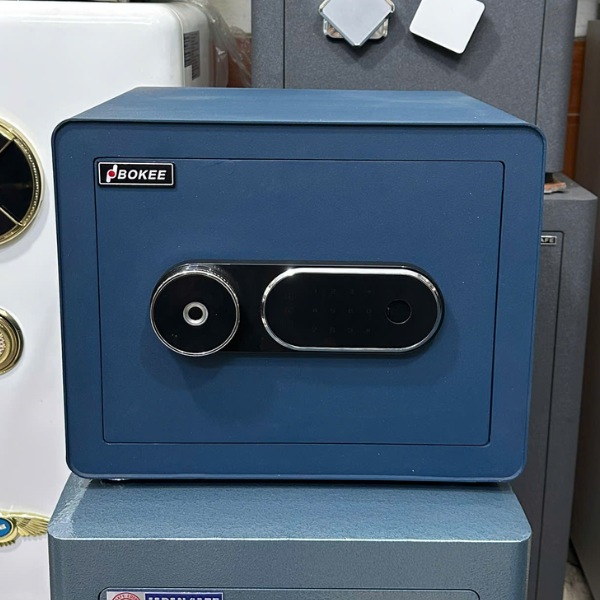 Két sắt BOKEE BK30VT vân tay điện tử màu xanh