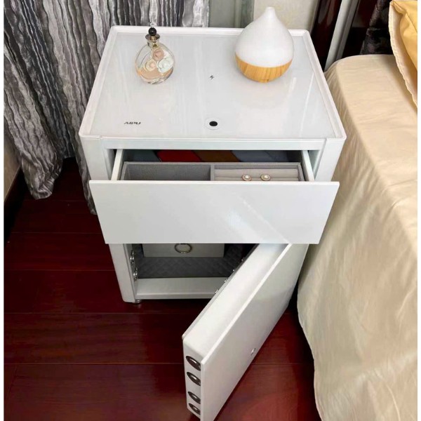 Két sắt đầu giường AIPU LYII55 vân tay thông minh báo động điện thoại