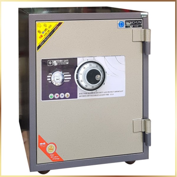 Két sắt Donghun DH52C khóa cơ đổi mã an toàn bền, dễ sử dụng cho gia đình văn phòng