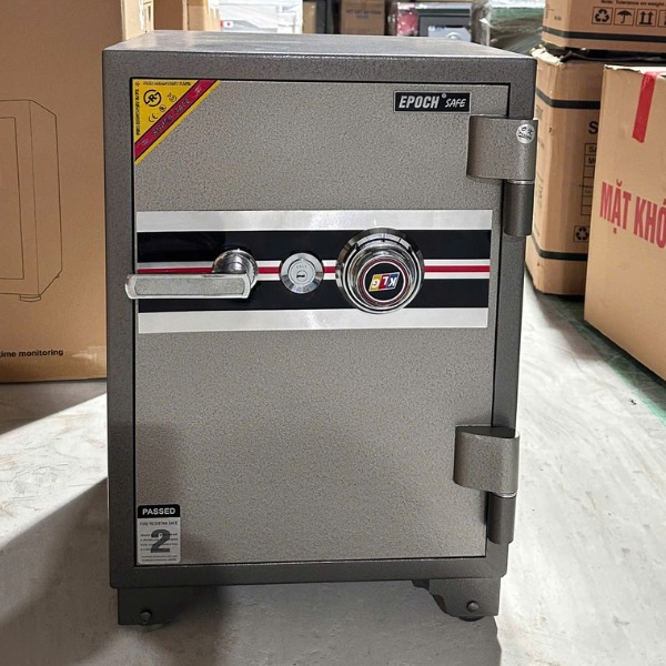 Két sắt Hàn Quốc Epoch S100 khóa cơ đổi mã an toàn chống cháy bền, ổn định