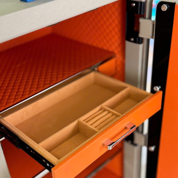 Két sắt Liberty LB1500 Pro vàng gold có khay trang sức