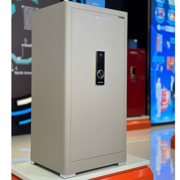 Két sắt Liberty LB1500 Pro vàng gold vân tay điện tử báo động điện thoai cao 1m5