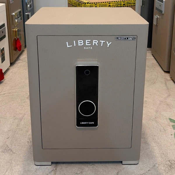Két sắt Liberty LB58 PRO màu be gold vân tay thông minh kết nối điện thoại