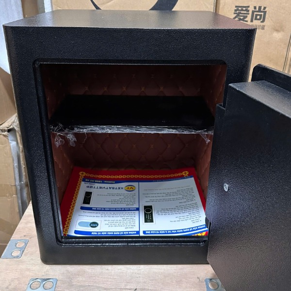 Nội thất két sắt Neko NS50 mini điện tử màu đen cao cấp