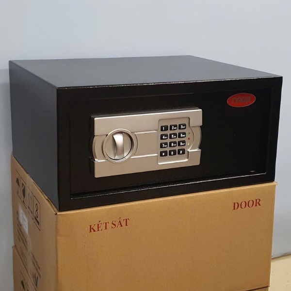Két sắt khách sạn cao cấp NAGA NG200LT mini màu đen chất lượng cao