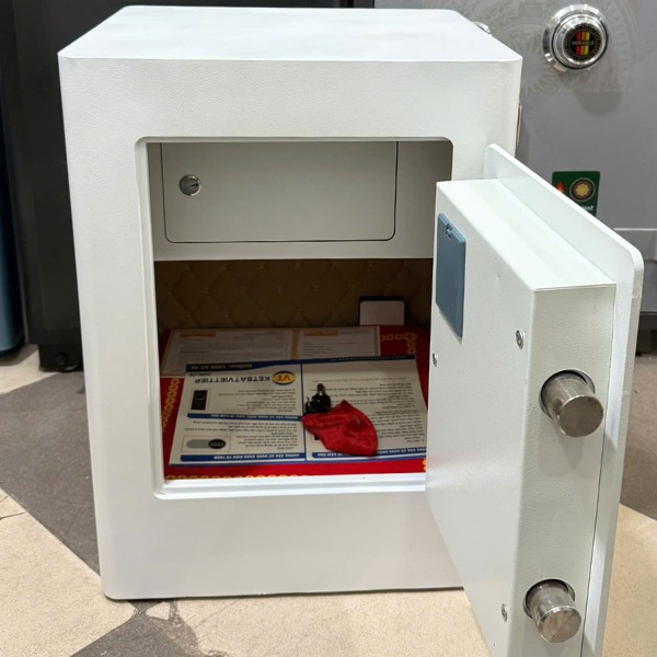 Két sắt NEKO NS100FE vân tay điện tử màu trắng