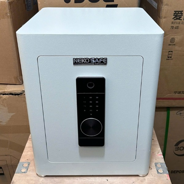 Két sắt NEKO SAFE NS90FE vân tay điện tử màu trắng