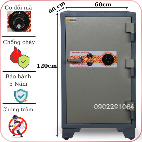 Két sắt ngân hàng BEMC K190 NHA1 chất lượng cao