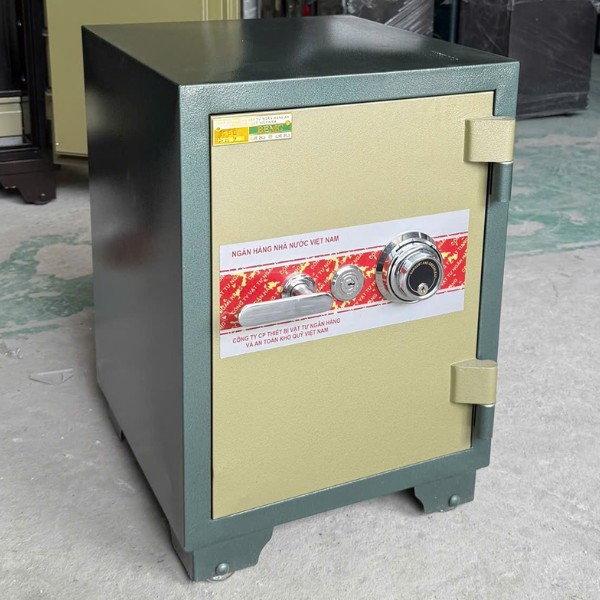 Két sắt ngân hàng BEMC K50SB2 khóa cơ đổi mã chống cháy