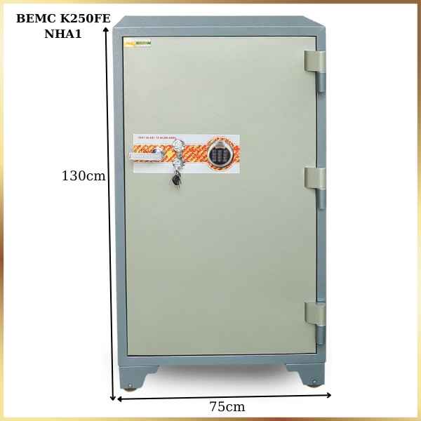Két sắt ngân hàng BMEC K250FE NHA1 khóa vân tay điện tử chất lượng cao
