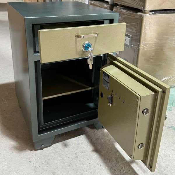 Két sắt ngăn kéo thả tiền tiền GD100E chống trộm hiệu quả