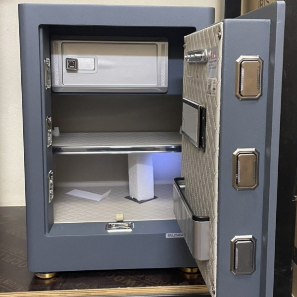 Cấu tạo Két sắt nhập khẩu vân tay Aifeibao HK-MD-55AS màu trắng, xanh,đen