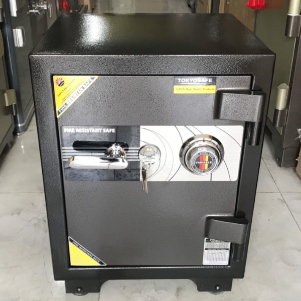 Két sắt Nhật Bản TOKYO TKO63C khóa cơ chống cháy 1000 độ C trong 2 giờ