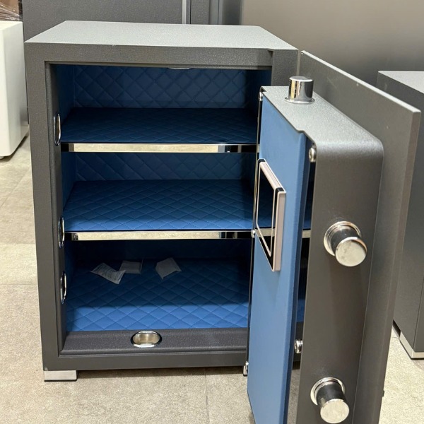 Nội thất két sắt Philips SBX202-6C0 màu xanh đẹp sang trọng