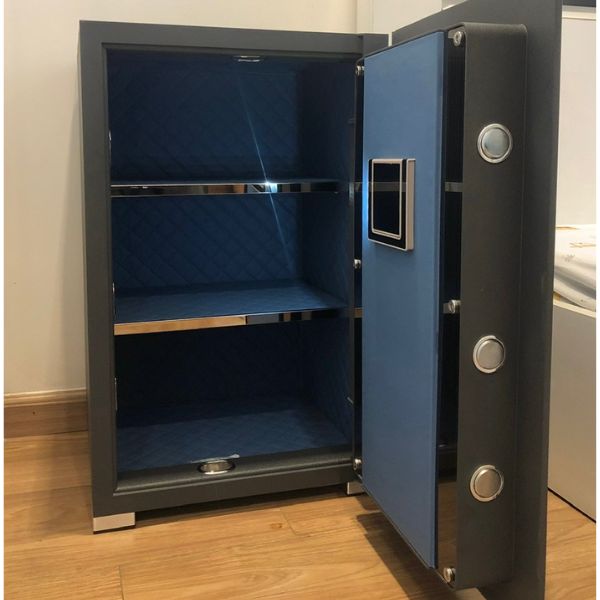 Nội thất Két sắt Philips SBX202-7C0 vân tay nhập khẩu màu xám