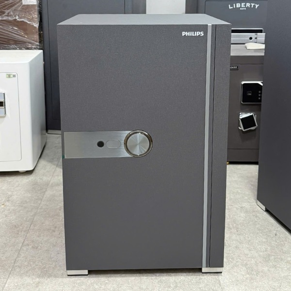 Két sắt nhập khẩu Philips giá rẻ SBX202-7C0 màu xanh xám cao cấp