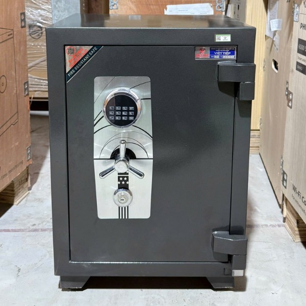 Két sắt siêu cường Việt Tiệp KSC68E điện tử thép siêu cường 12ly chống lạy phá