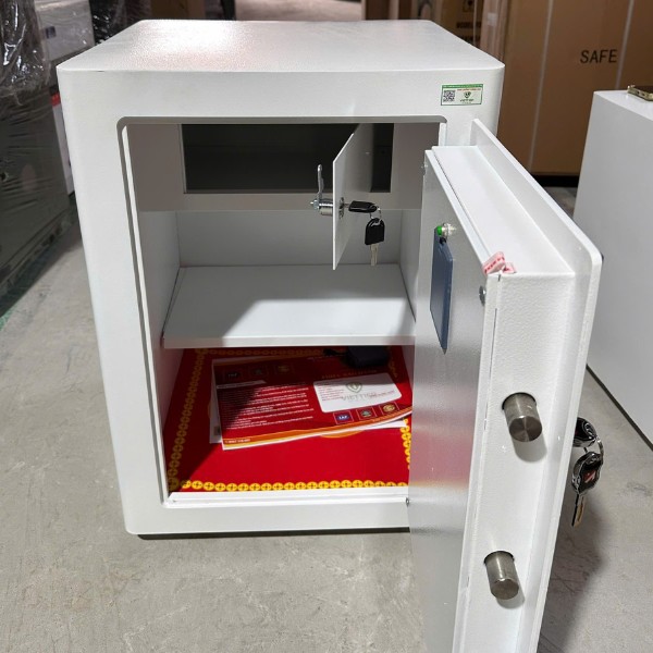 Két sắt Tài lộc Việt Tiệp KW63SCE điện tử an toàn với hệ chốt khóa inox đúc đặc