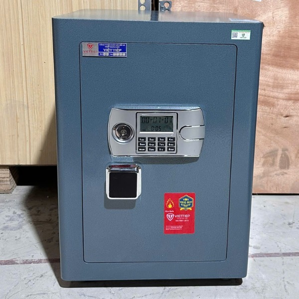 Két sắt Việt Tiệp KW58SCE điện tử màu xanh