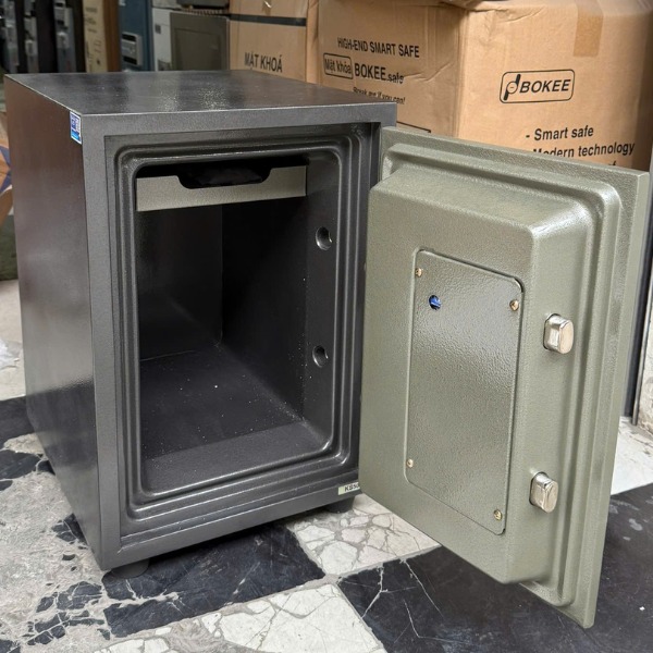 Nội thất Két sắt The One KS50D màu xám khóa cơ