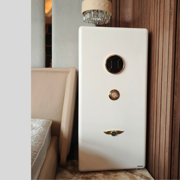 Lắp đặt két sắt thông minh Aifeibao HK-A1D-120ALS trong phòng ngủ