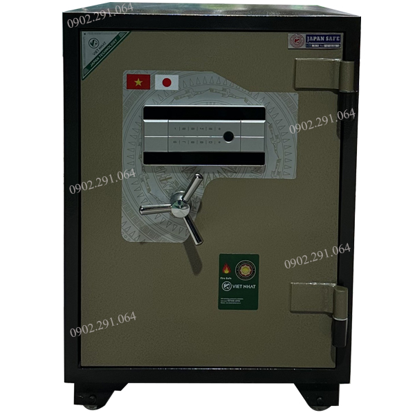 Két sắt thông minh Việt Nhật VN99FE màu gold kết nối điện thoại an toàn giá rẻ