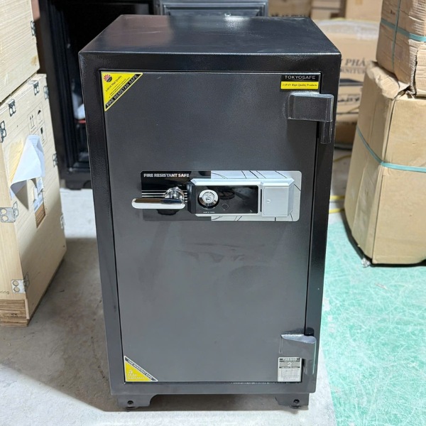 Két sắt Tokyo TKO1000F vân tay điện tử cao 1m chống cháy chống trộm tốt