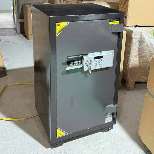 Két sắt điện tử to đại TOKYO TKO1000E chống cháy cao cấp có cấu tạo chắc chắn, bền, ổn định