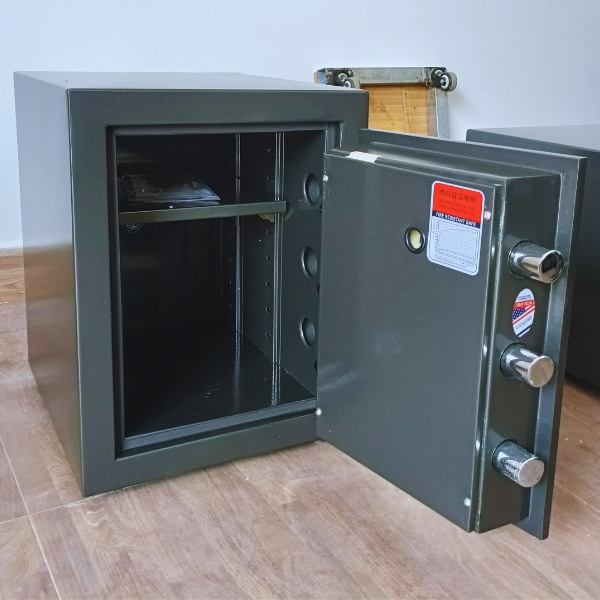 Nội thất Két sắt vân tay Truly TS49VT siêu cường chia 2 ngăn