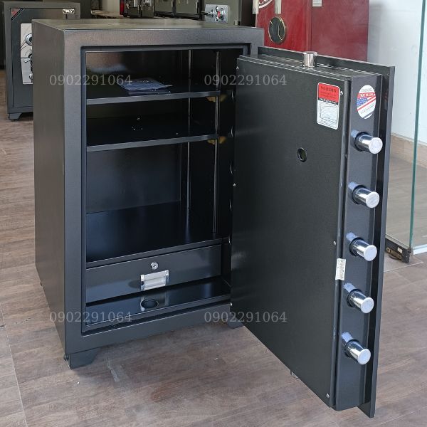 Nội thất két sắt Truly TS94VT vân tay điện tử rộng để được hồ sơ tài liệu