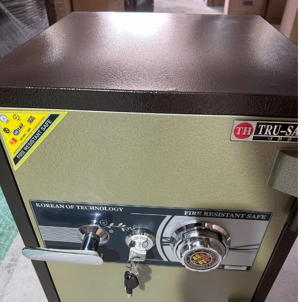 Két sắt hàn quốc C100 khóa cơ an toàn bảo mật khóa chìa và khóa cơ phổ thông