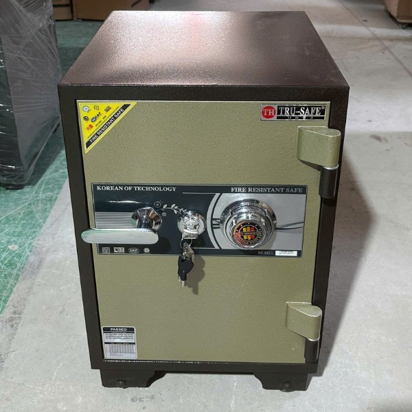 Két sắt Trusafe C100 khóa cơ phổ thông an toàn chống cháy giá rẻ cho gia đình văn phòng