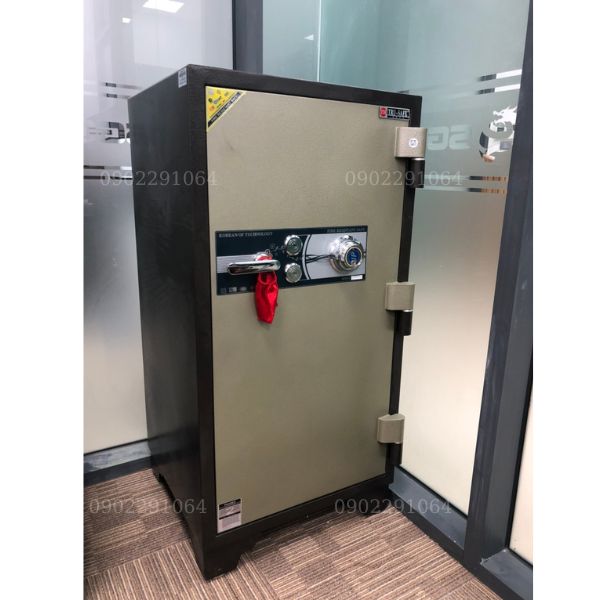 Thực tế két sắt Hàn Quốc Trusafe C240DM khóa cơ đổi
