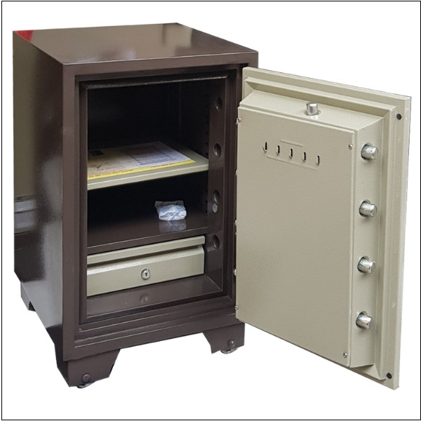 Nội thất két sắt trusafe E120 khóa điện tử cao cấp