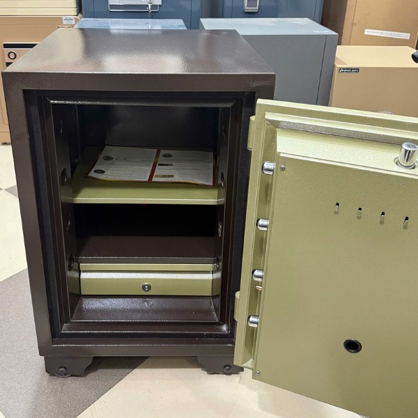 Két sắt điện tử chống cháy TH100DT để được hồ sơ giấy tờ tài liệu