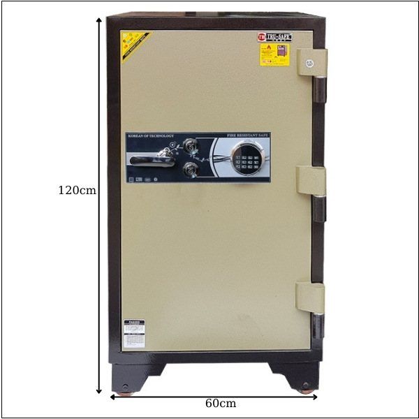 Két sắt trusafe TH1200DTLED điện tử chống cháy chất lượng cao