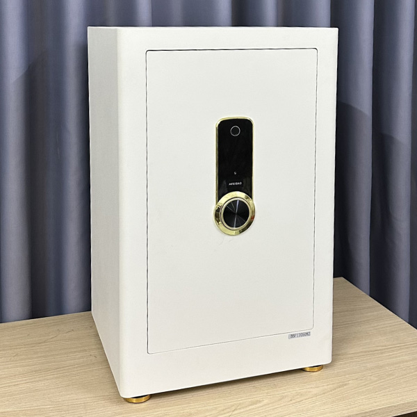 Két sắt vân tay điện tử Aifeibao HK-MD-70AS màu trắng