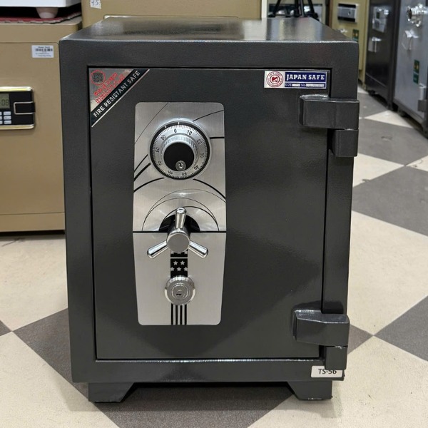 Két sắt siêu cường JP60C thép đúc 12ly khóa cơ đổi mã chống cháy chống trộm mà bền