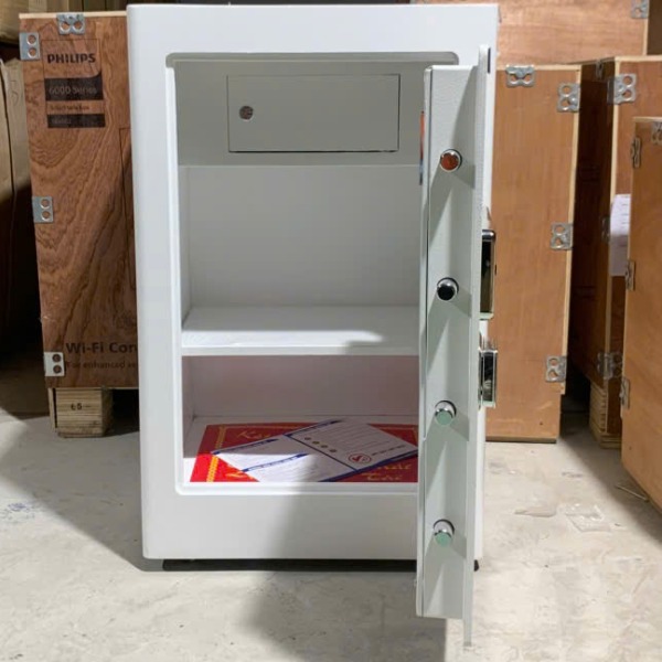 Két sắt Việt Nhật VN-100AK nhận điện khuôn mặt an toàn chống trộm với thép dày 7ly