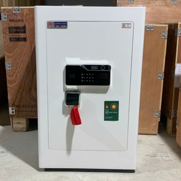 Két sắt Việt Nhật VN-100AK nhận điện khuôn mặt tích hợp face ID