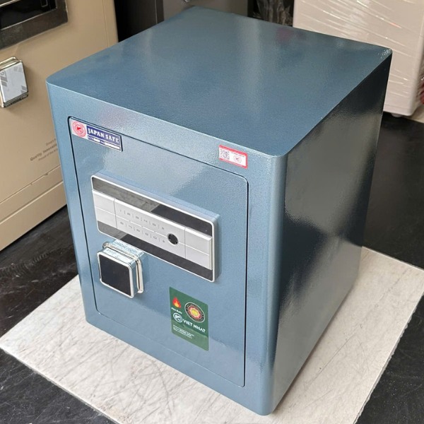 Két sắt thông minh Việt Nhật VN-50AH màu xanh thông minh kết nối điện thoại