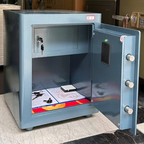 Két sắt thông minh Việt Nhật VN-50AH màu xanh an toàn chống trộm