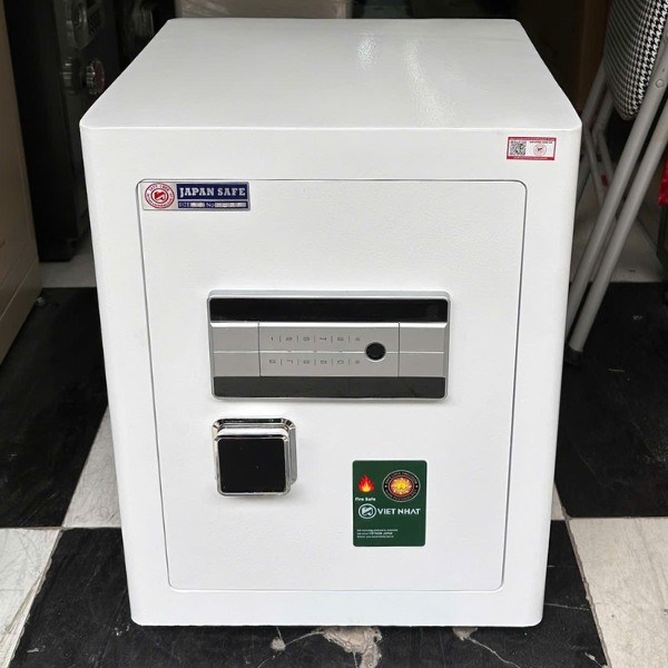 Két sắt Việt Nhật VN-56AH màu trắng an toàn chống trộm