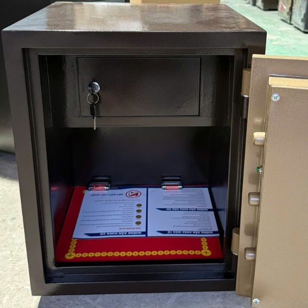 Nội thất Két sắt Việt Nhật VN33DT màu gold điện tử chống cháy