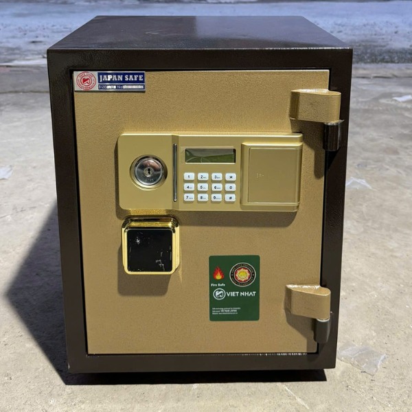 Két sắt Việt Nhật VN33DT màu gold điện tử chống cháy