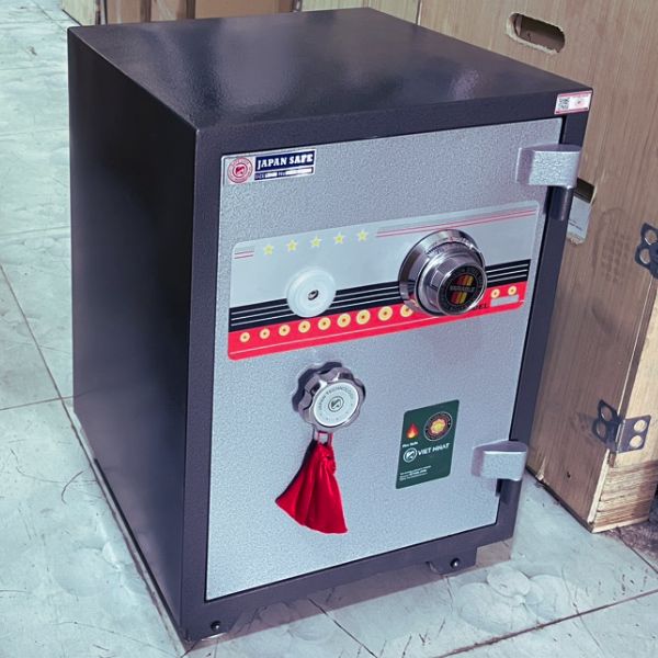 Két sắt Việt Nhật VN79DM cơ đổi mã chống cháy tại cửa hàng