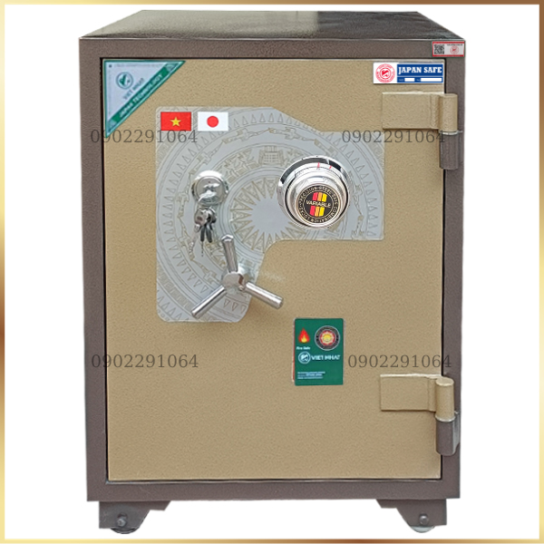 Két sắt chống cháy Việt Nhật VN99DM khóa cơ đổi mã an toàn giá rẻ